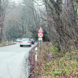 Kein Überholverbot im Niendorfer Gehege